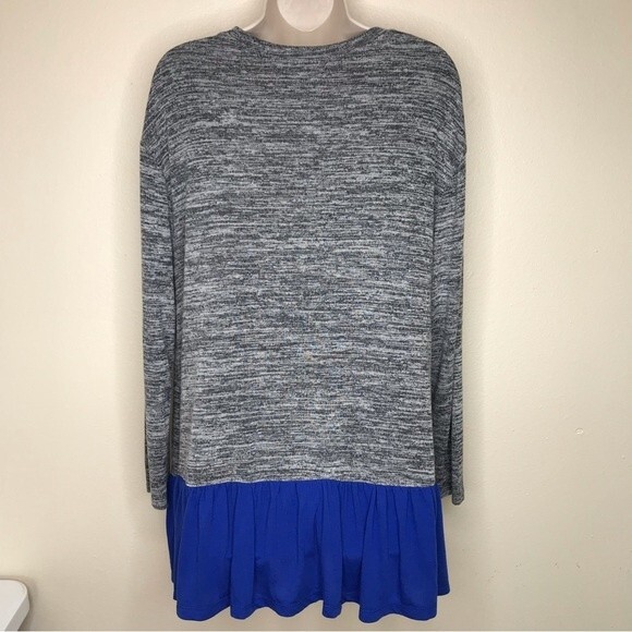 KA Knights Apparel Florida Gators Ruffle Hem Long Sleeve Tunic Top Women Large - Picture 7 of 14